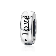 Срібна намистина Любов