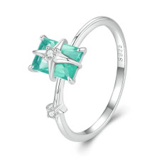 Срібна каблучка Зірка